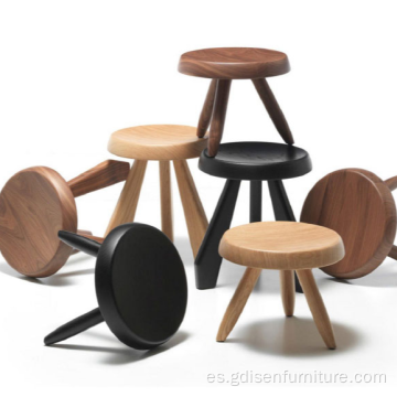 Taburete moderno de Charlotte Perriand Tabouret Meribel